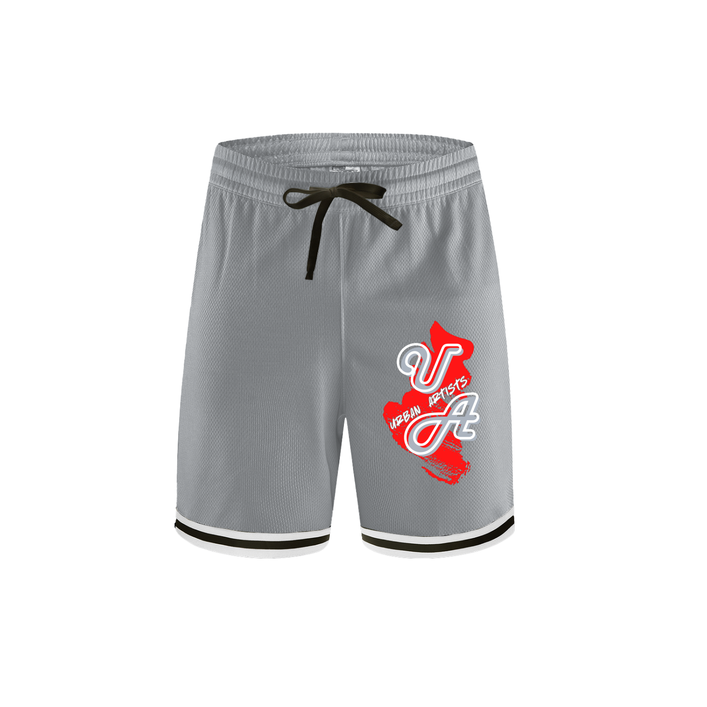 Classic Stripe Trim Basketball Shorts