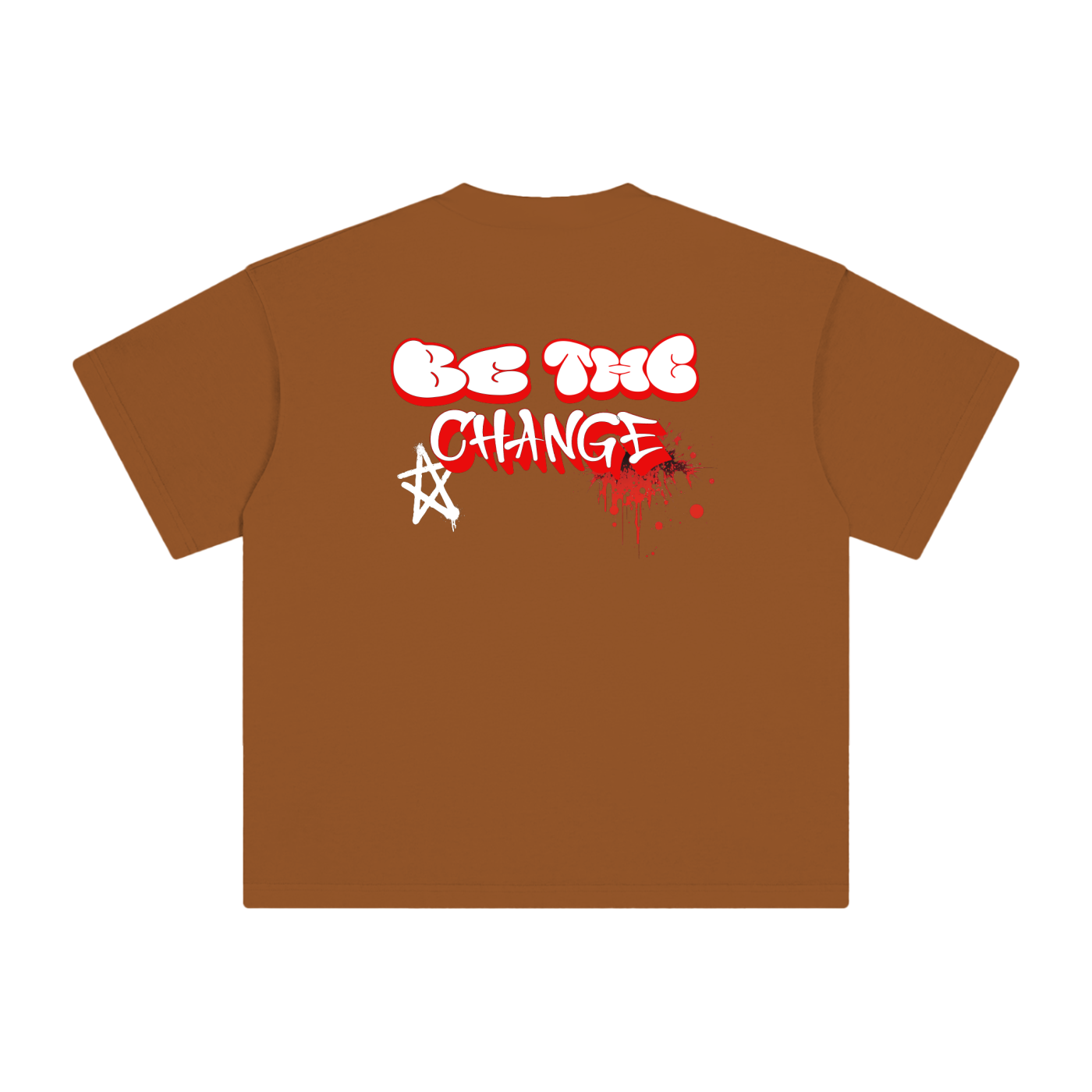 Be The Change Heavyweight Vintage Washed T-Shirt