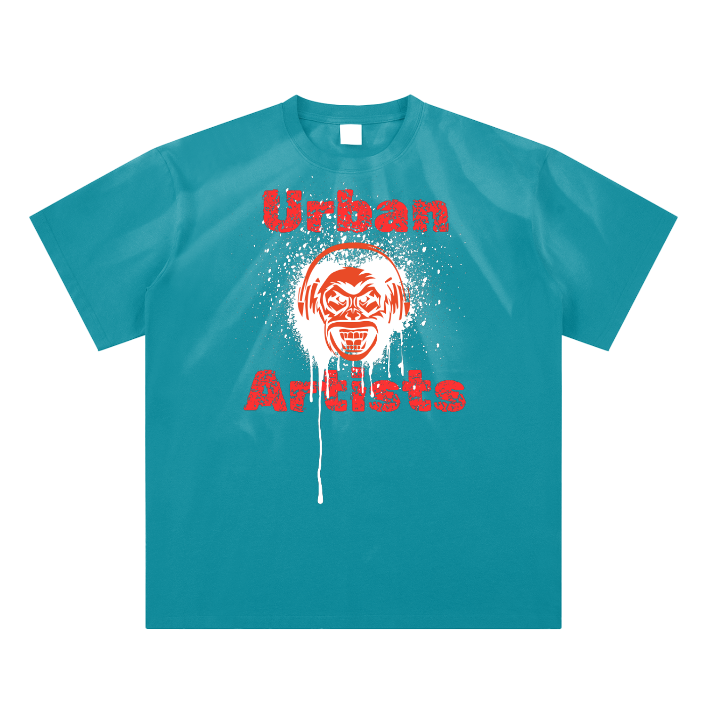 Monkey Graffiti Hand-Scrunched Sunfade T-Shirt