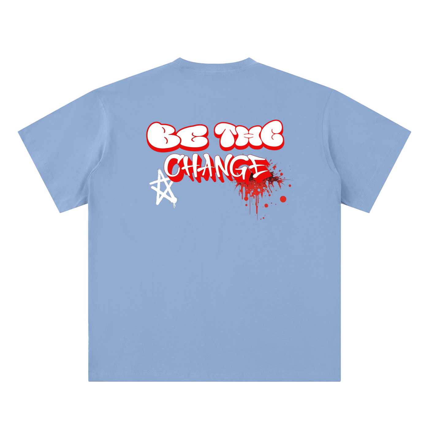Be The Change Sueded Cotton T-shirt