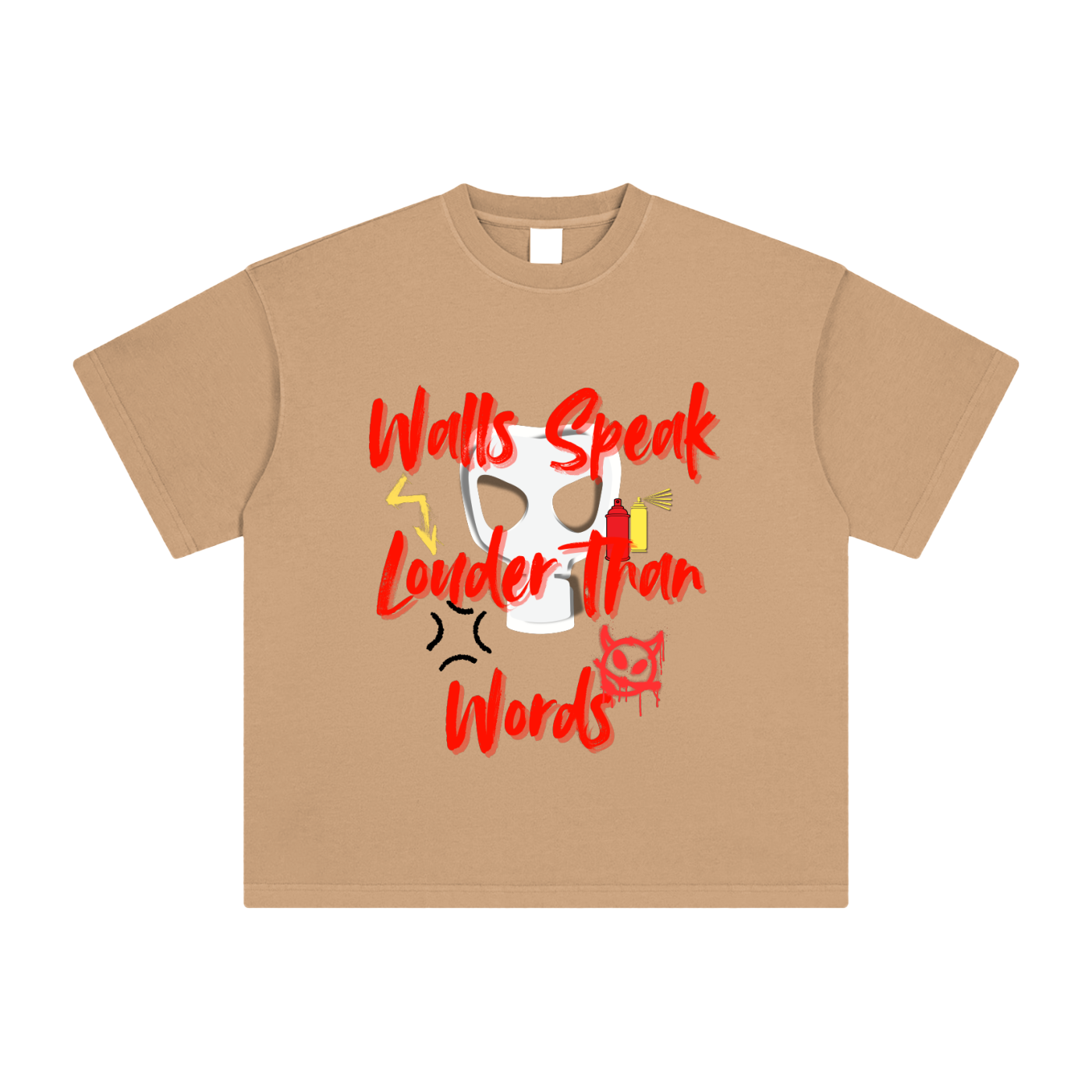 Walls Speak Heavyweight Vintage Washed T-Shirt