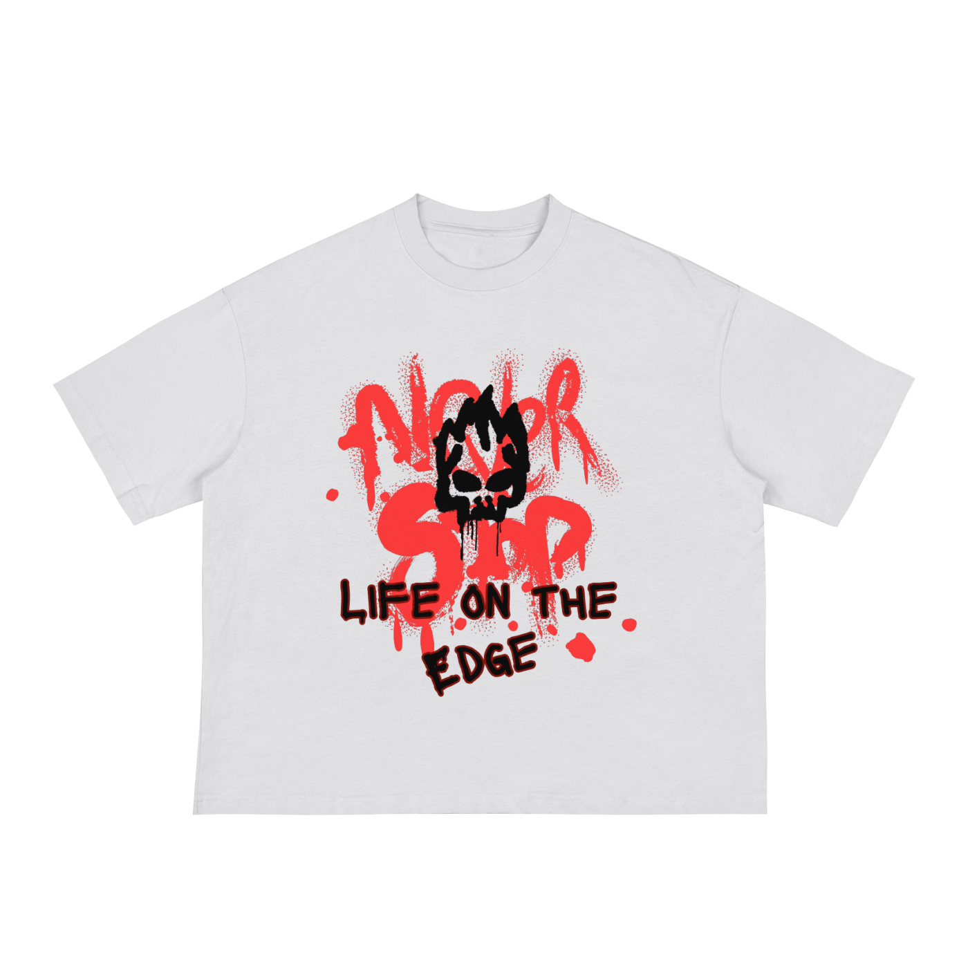 Life On The Edge Classic Boxy Tee - 230 GSM