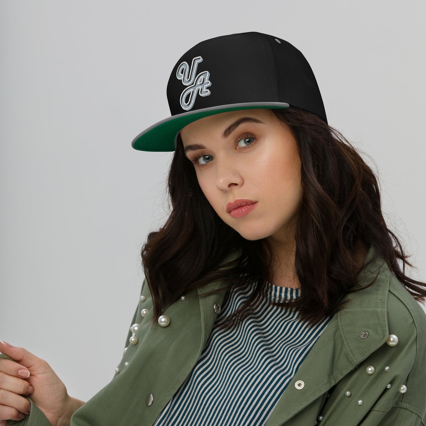Unisex Flat Bill Cap
