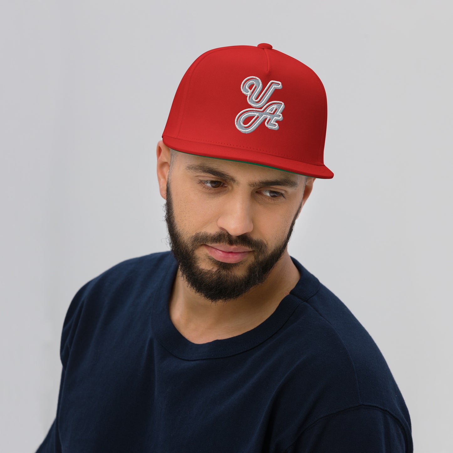 Unisex Flat Bill Cap