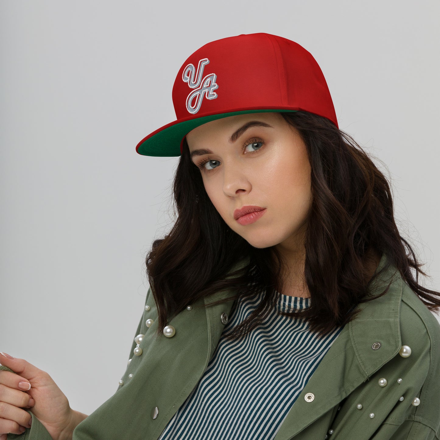 Unisex Flat Bill Cap