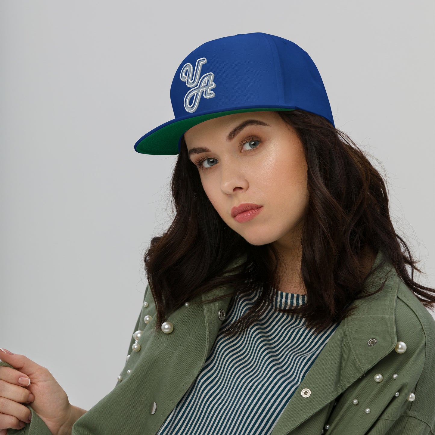 Unisex Flat Bill Cap