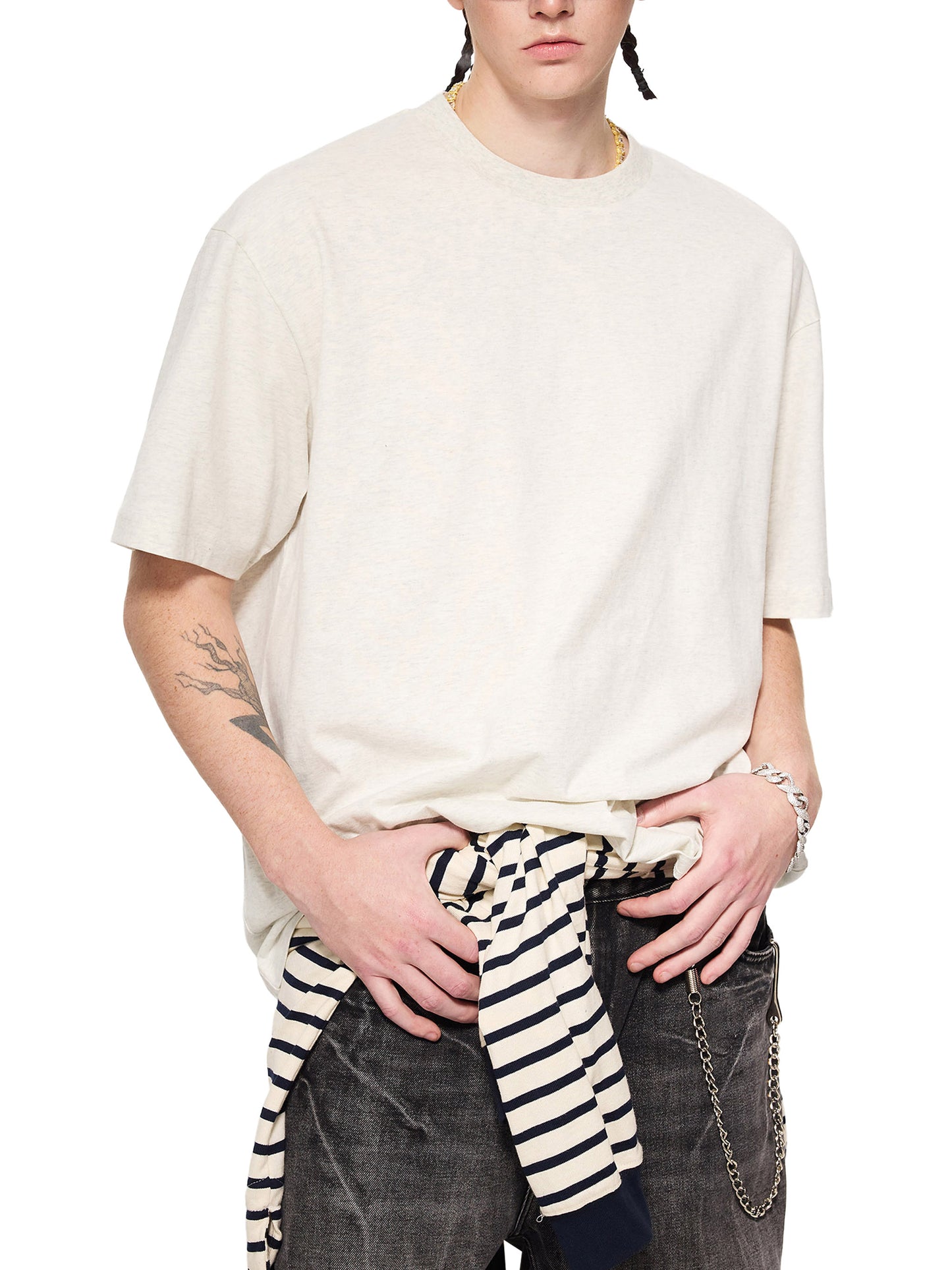 Be The Change Sueded Cotton T-shirt