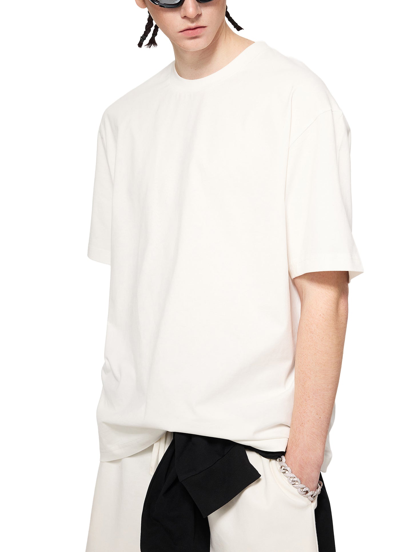 Blessed Day Sueded Cotton T-shirt